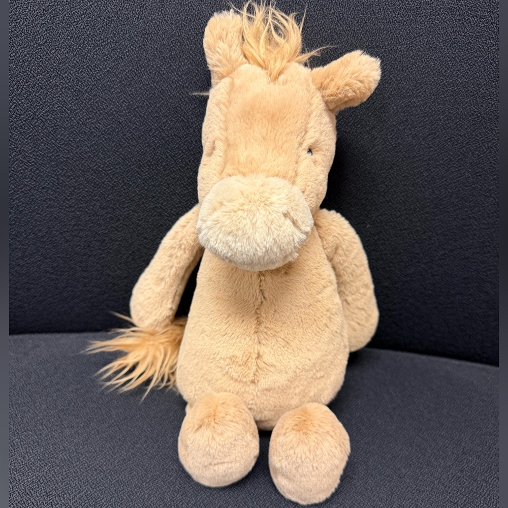 Jellycat Bashful Butterscotch Tan Horse